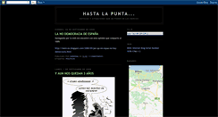 Desktop Screenshot of hastalapunta.blogspot.com