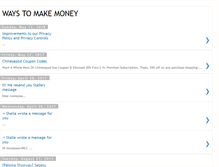 Tablet Screenshot of earn-money-4sure.blogspot.com