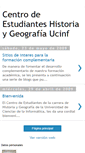 Mobile Screenshot of historiaygeografiaucinf.blogspot.com