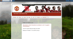 Desktop Screenshot of manchesterunited-soccerclub.blogspot.com