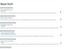 Tablet Screenshot of bayan-giyim.blogspot.com