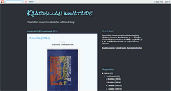 Desktop Screenshot of kaarisillankuvataide.blogspot.com