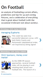 Mobile Screenshot of on-football.blogspot.com
