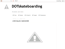 Tablet Screenshot of dotskateboarding.blogspot.com