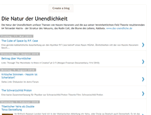 Tablet Screenshot of das-unendliche.blogspot.com