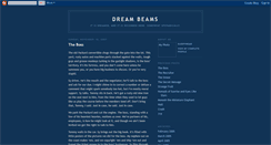 Desktop Screenshot of dreambeams.blogspot.com