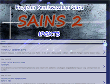 Tablet Screenshot of ppgsains2iptb.blogspot.com