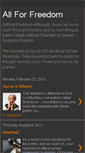 Mobile Screenshot of allforfreedom.blogspot.com