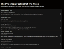 Tablet Screenshot of phoeniciavoicefest.blogspot.com