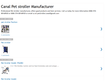 Tablet Screenshot of petstrollerbusiness.blogspot.com