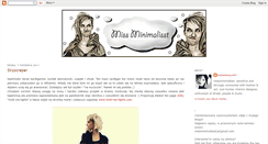 Desktop Screenshot of missminimalisst.blogspot.com