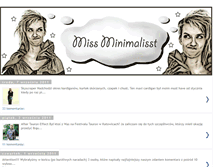 Tablet Screenshot of missminimalisst.blogspot.com