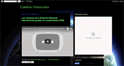 Desktop Screenshot of cambiosuniversales.blogspot.com