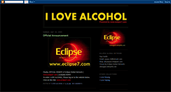 Desktop Screenshot of ilovealcohol.blogspot.com