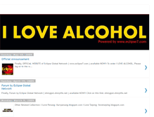 Tablet Screenshot of ilovealcohol.blogspot.com