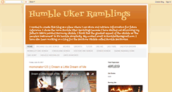 Desktop Screenshot of humbleuker.blogspot.com