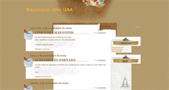 Desktop Screenshot of maestriaenarte.blogspot.com