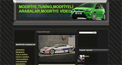 Desktop Screenshot of oto-modifiye-tuning.blogspot.com