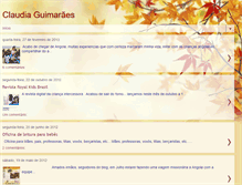 Tablet Screenshot of claudiaguimaraes.blogspot.com