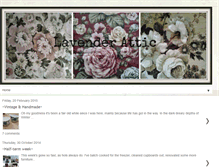 Tablet Screenshot of lavenderattic.blogspot.com