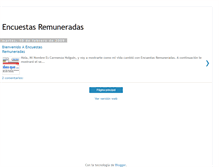 Tablet Screenshot of encuestas-remuneradas.blogspot.com