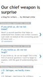 Mobile Screenshot of ourchiefweapon.blogspot.com