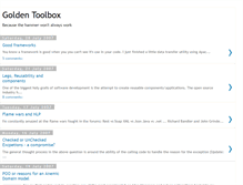 Tablet Screenshot of goldentoolbox.blogspot.com