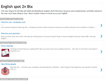 Tablet Screenshot of englishspotalba.blogspot.com