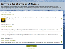 Tablet Screenshot of divorcerecoverytraining.blogspot.com