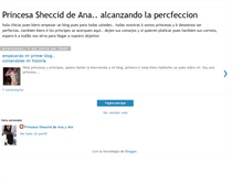 Tablet Screenshot of princesasheccid-proanaymia.blogspot.com
