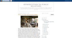 Desktop Screenshot of introductiontopublicrelations.blogspot.com