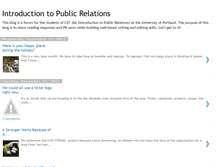 Tablet Screenshot of introductiontopublicrelations.blogspot.com