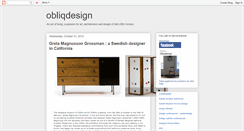Desktop Screenshot of obliqdesign.blogspot.com