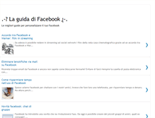 Tablet Screenshot of laguidadifacebook.blogspot.com