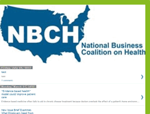 Tablet Screenshot of nationalbusinesscoalition.blogspot.com