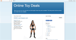 Desktop Screenshot of onlinetoydeals.blogspot.com