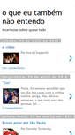 Mobile Screenshot of oque-eutambemnaoentendo.blogspot.com
