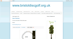 Desktop Screenshot of bristoldiscgolfclub.blogspot.com