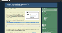 Desktop Screenshot of flexdevtips.blogspot.com