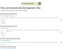 Tablet Screenshot of flexdevtips.blogspot.com