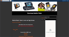 Desktop Screenshot of downloadmobilevideo.blogspot.com