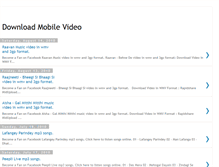 Tablet Screenshot of downloadmobilevideo.blogspot.com