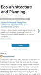 Mobile Screenshot of eco-architectureandplanning.blogspot.com