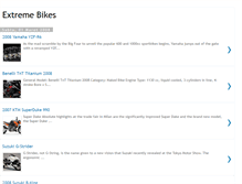 Tablet Screenshot of extremesportbikes.blogspot.com