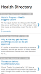 Mobile Screenshot of healthdirectorymoz.blogspot.com