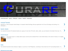 Tablet Screenshot of curare-ariel.blogspot.com