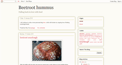 Desktop Screenshot of beetroothummus.blogspot.com