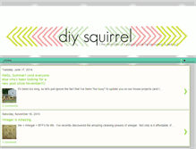 Tablet Screenshot of diysquirrel.blogspot.com