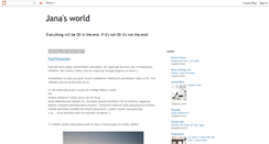 Desktop Screenshot of janaiv-world.blogspot.com