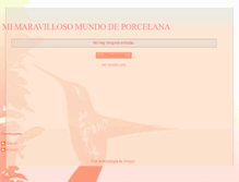 Tablet Screenshot of mimaravillosomundodeporcelana.blogspot.com